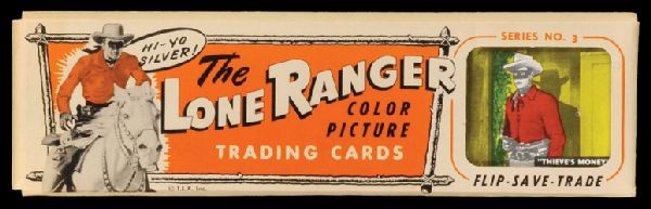 1950s Ed-U-Cards Lone Ranger Series 3